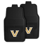 Vanderbilt 2-PC Vinyl Car Mats 17"x27", 21747