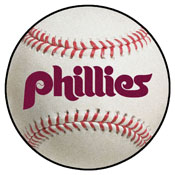MLB  Philadelphia Phillies Baseball Mat 27" diameter, 2190