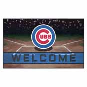 MLB - Chicago Cubs 18"x30" Crumb RubberDoor Mat, 21913