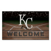 MLB - Kansas City Royals 18"x30" Crumb RubberDoor Mat, 21920