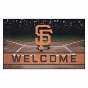 MLB - San Francisco Giants 18"x30" Crumb RubberDoor Mat, 21932