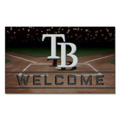 MLB - Tampa Bay Rays 18"x30" Crumb RubberDoor Mat, 21935