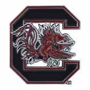 University of South Carolina Color Emblem 2.9"x3.2", 22250