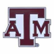 Texas A&M University Color Emblem 2.6"x3.2", 22255