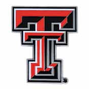 Texas Tech University Color Emblem 2.7"x3.2", 22256