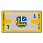 Golden State Warriors 2017 NBA Champions Court Runner Rug - 24in. x 44in., 22287