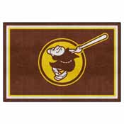 MLB - San Diego Padres Brown/Yellow Rug, 22337-FM