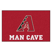 MLB - Arizona Diamondbacks Man Cave Starter Rug 19"x30", 22371