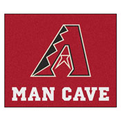MLB - Arizona Diamondbacks Man Cave Tailgater Rug 5'x6', 22373