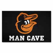 MLB - Balitmore Orioles Man Cave Starter Rug 19"x30", 22379