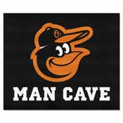 MLB - Balitmore Orioles Man Cave Tailgater Rug 5'x6', 22381