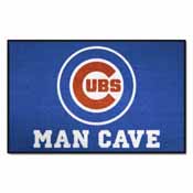 MLB - Chicago Cubs Man Cave Starter Rug 19"x30", 22387