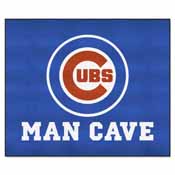 MLB - Chicago Cubs Man Cave Tailgater Rug 5'x6', 22389