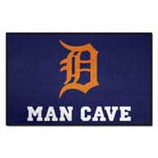 MLB - Detroit Tigers Man Cave Starter Rug 19"x30", 22407