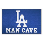 MLB - Los Angeles Dodgers Man Cave Starter Rug 19"x30", 22423