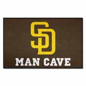 MLB - San Diego Padres Man Cave Starter Rug 19"x30", 22459