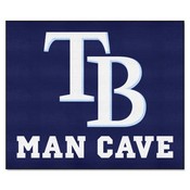 MLB - Tampa Bay Rays Man Cave Tailgater Rug 5'x6', 22477