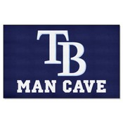MLB - Tampa Bay Rays Man Cave UltiMat 5'x8' Rug, 22478