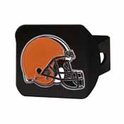 NFL - Cleveland Browns Color Hitch Cover - Black3.4"x4", 22550
