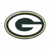 NFL - Green Bay Packers Emblem - Color 3"x3.2", 22560