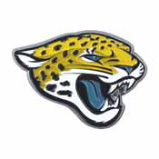 NFL - Jacksonville Jaguars Emblem - Color 3"x3.2", 22569