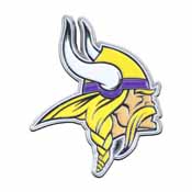 NFL - Minnesota Vikings Emblem - Color 3"x3.2", 22581