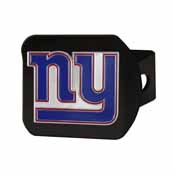 NFL - New York Giants Color Hitch Cover - Black3.4"x4", 22592