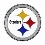 NFL - Pittsburgh Steelers Emblem - Color 3"x3.2", 22602