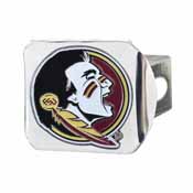 Florida State University Color Hitch Chrome 3.4"x4", 22683