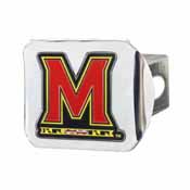 University of Maryland Color Hitch Chrome 3.4"x4", 22699
