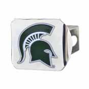 Michigan State University Color Hitch Chrome 3.4"x4", 22703
