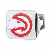 NBA - Atlanta Hawks Color Hitch Chrome 3.4"x4", 22714