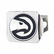 NBA - Atlanta Hawks Chrome Hitch Cover 4 1/2"x3 3/8", 22717