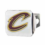 NBA - Cleveland Cavaliers Color Hitch Chrome 3.4"x4", 22723