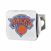 NBA - New York Knicks Color Hitch Chrome 3.4"x4", 22737
