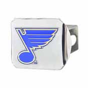 NHL - St. Louis Blues Color Hitch Chrome 3.4"x4", 22792