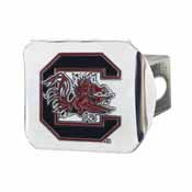 University of South Carolina Color Hitch Chrome 3.4"x4", 22817