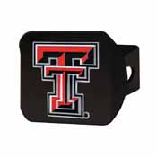 Texas Tech University Color Hitch Black 3.4"x4", 22828