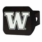 Washington Black Hitch Cover 4 1/2"x3 3/8", 22841