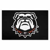 Georgia Black New Bulldog Starter Rug 19"x30", 22865