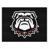 Georgia Black New Bulldog All-Star Mat 33.75"x42.5", 22866