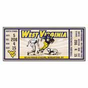 West Virginia University Ticket Runner 30"x72", 23153