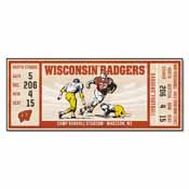 University of Wisconsin Ticket Runner 30"x72", 23155