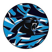 NFL - Carolina Panthers XFIT Roundel Mat 27" diameter, 23219
