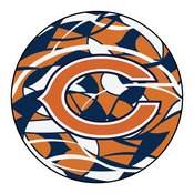 NFL - Chicago Bears XFIT Roundel Mat 27" diameter, 23225