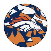 NFL - Denver Broncos XFIT Roundel Mat 27" diameter, 23256