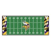 NFL - Minnesota Vikings XFIT Football Field Runner 30"x72", 23316