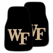 Wake Forest Demon Deacons Front Carpet Car Mat Set - 2 Pieces, 236-F111-C1