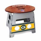 NFL - Green Bay Packers Folding Step Stool 14"x13", 24435