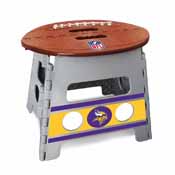 NFL - Minnesota Vikings Folding Step Stool 14"x13", 24441